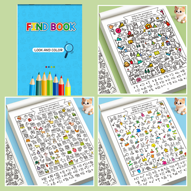Interactief boek met verborgen - Food Snacks Coloring Book recensie en prijs