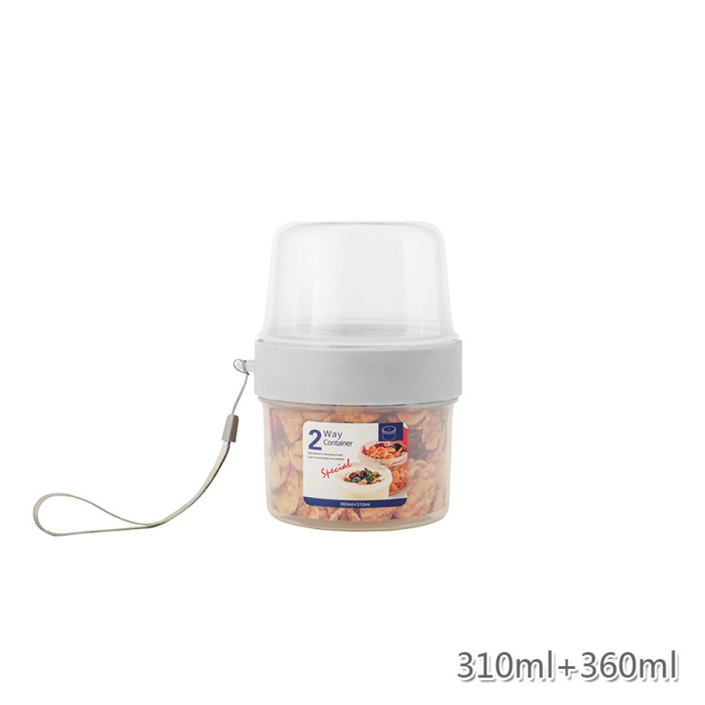 Dubbellaagse luchtdichte voeds - Baby Food Snacks Yogurt recensie en prijs