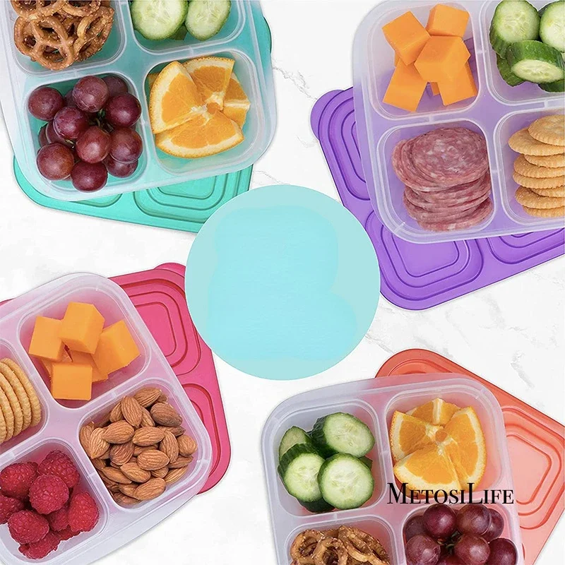 Plastic Bento Snack Box Herbru - Food Prep Snacks recensie en prijs