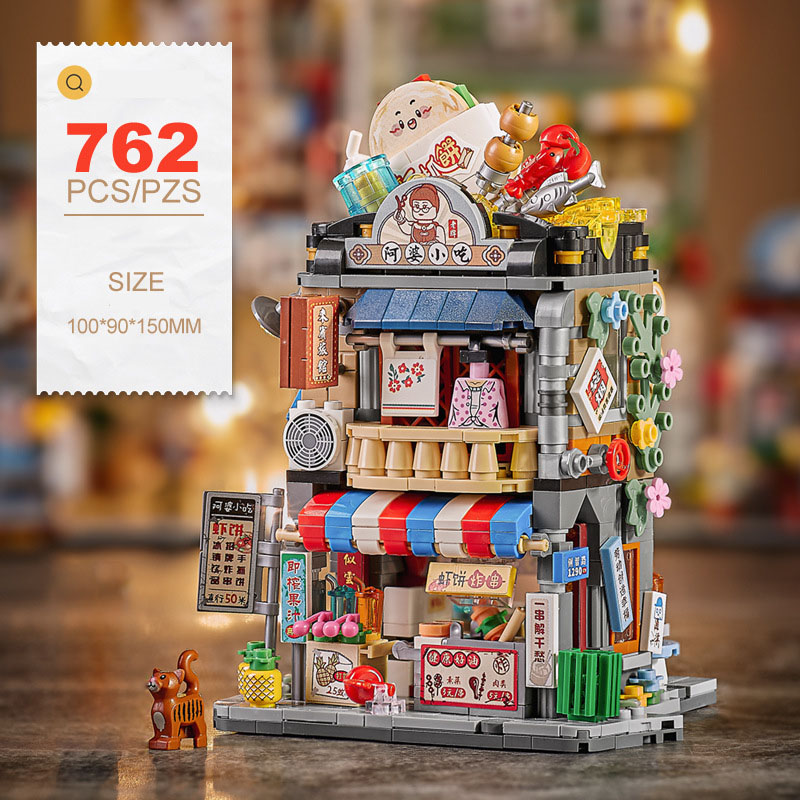 Stad Straatbeeld Mini Blok Sna - Food City Snacks recensie en prijs