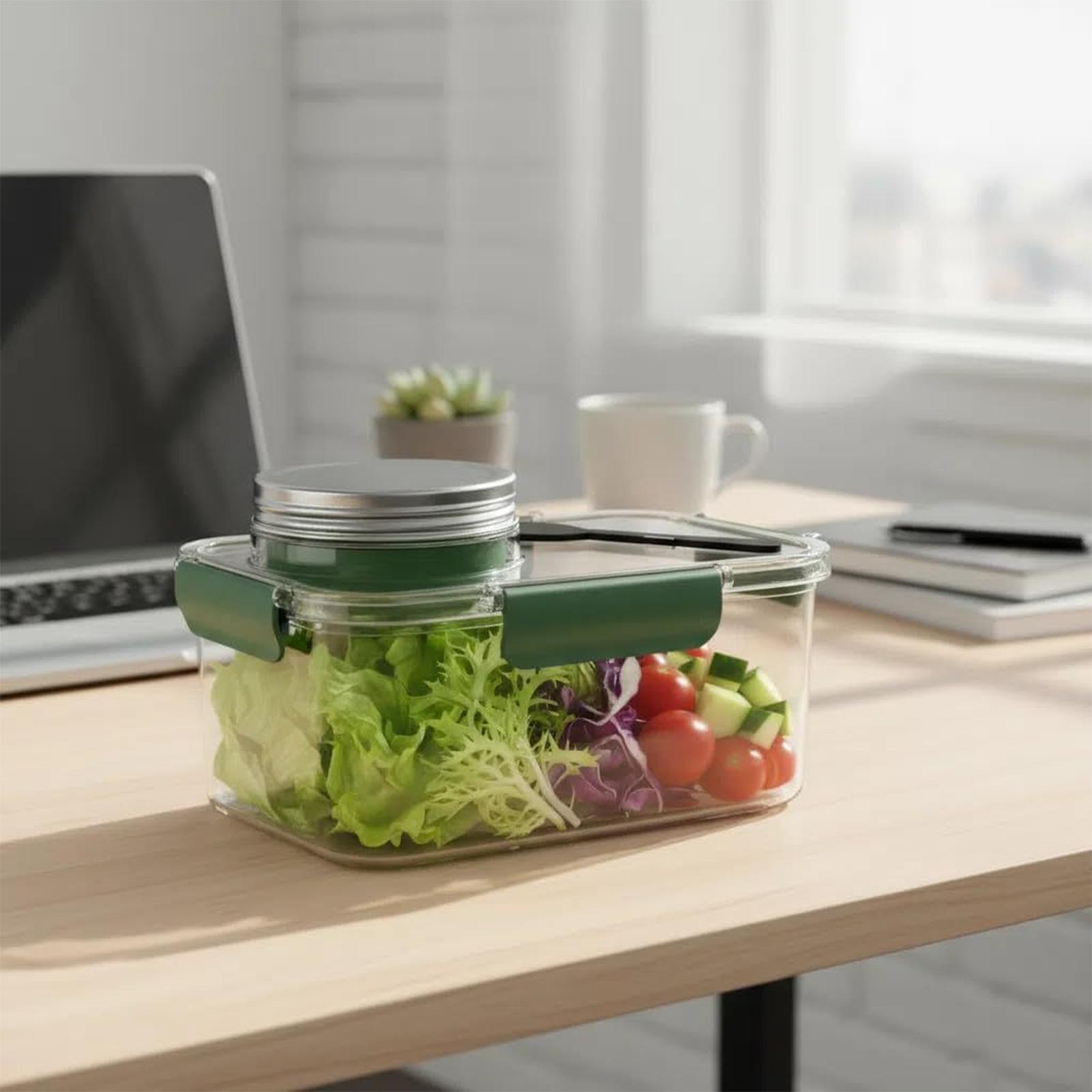 Saladebakje 2,5 OZ, opbergdoos - Food Prep Snacks recensie en prijs