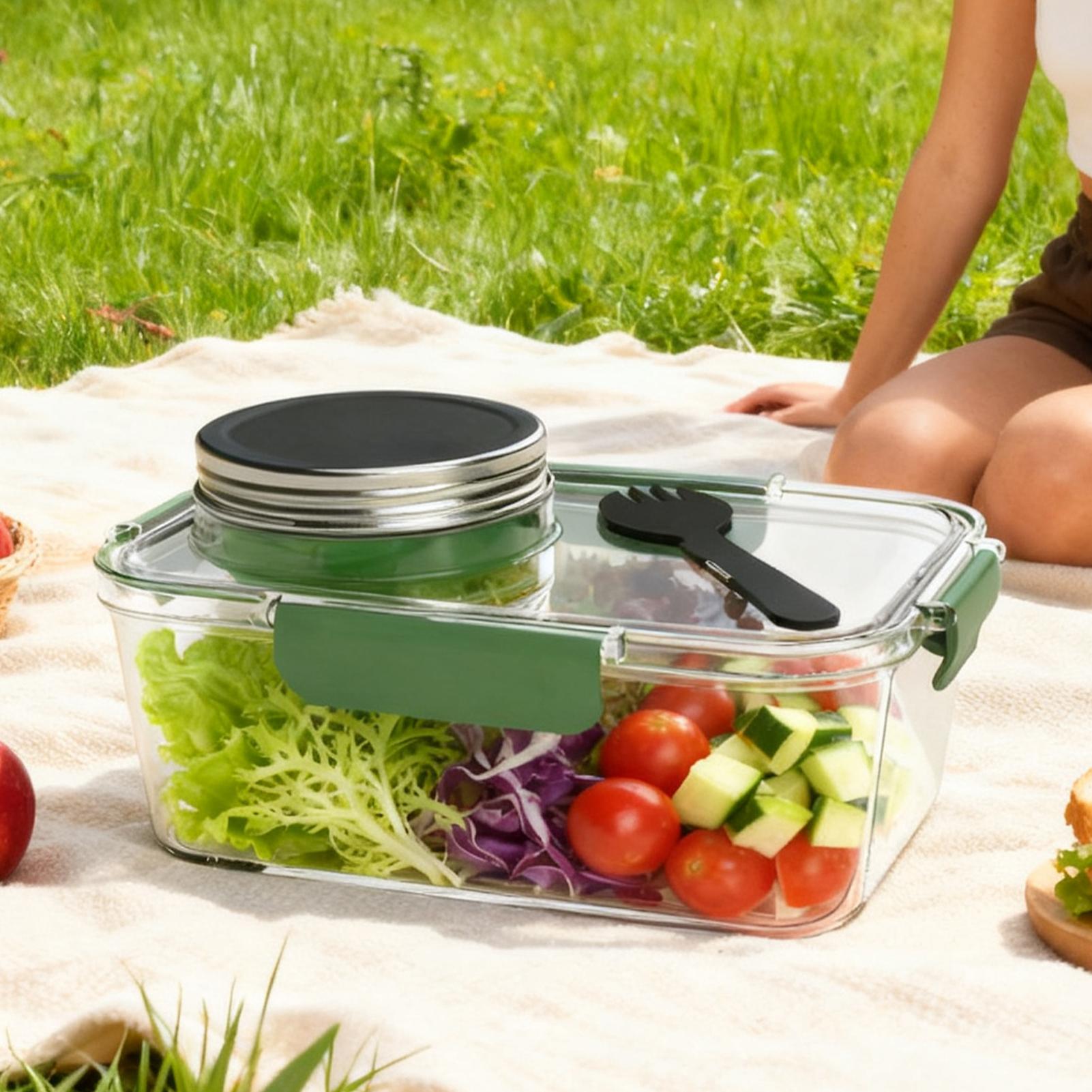 Saladebakje 2,5 OZ, opbergdoos - Food Prep Snacks recensie en prijs
