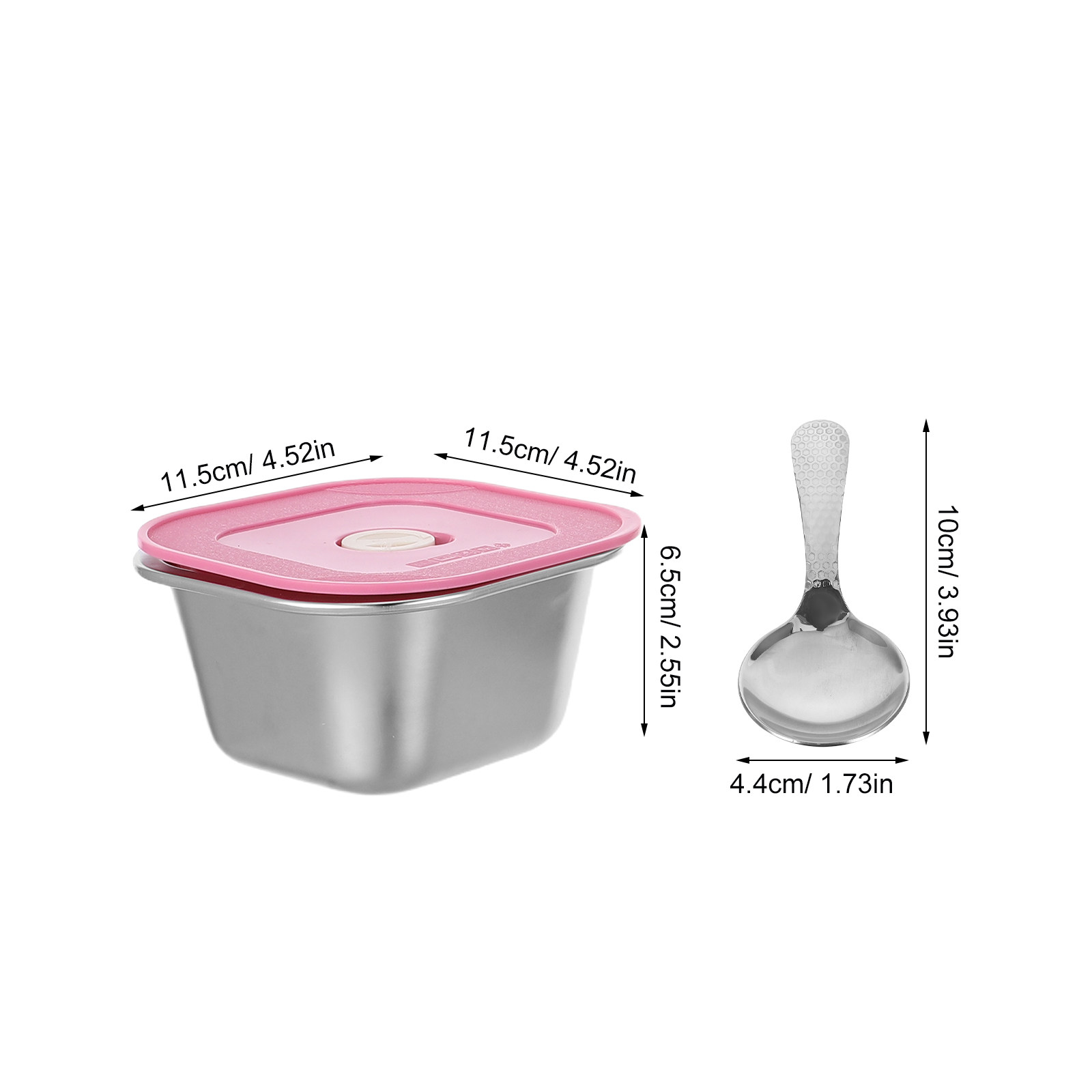 3 stuks roestvrijstalen snackc - Food Prep Snacks recensie en prijs